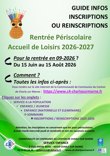 Rentrée 2026/2027