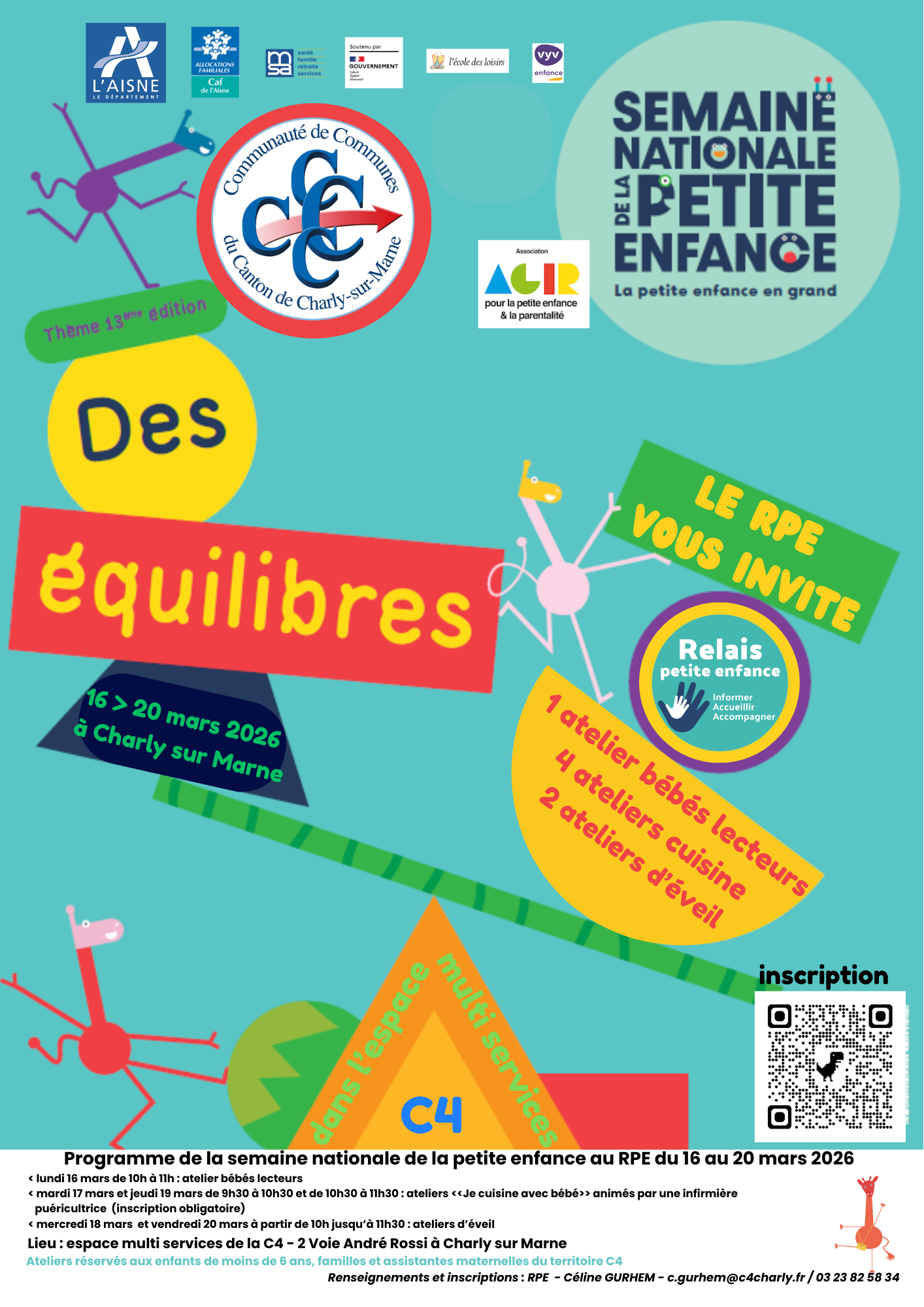 ATELIERS "DES ÉQUILIBRES !"