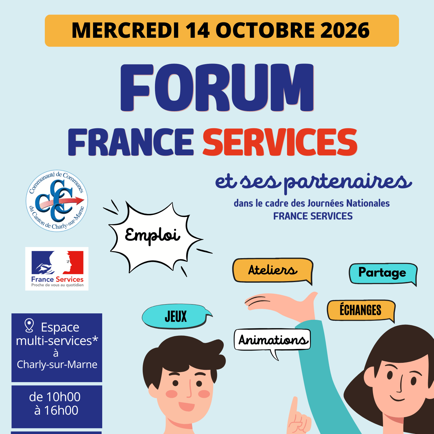 FORUM FRANCE SERVICES ET SES PARTENAIRES